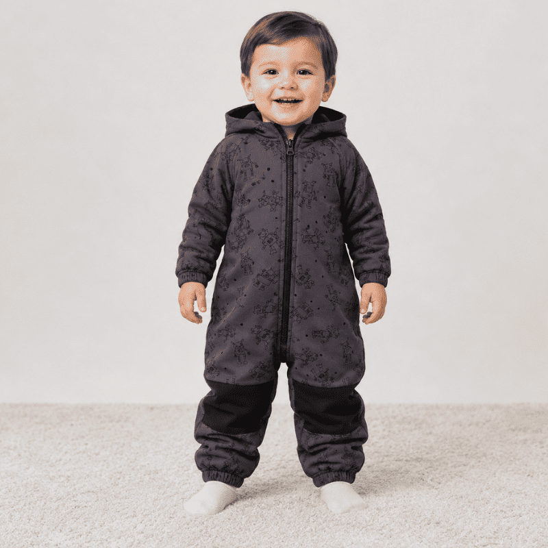 Enterito Térmico Gris/Negro