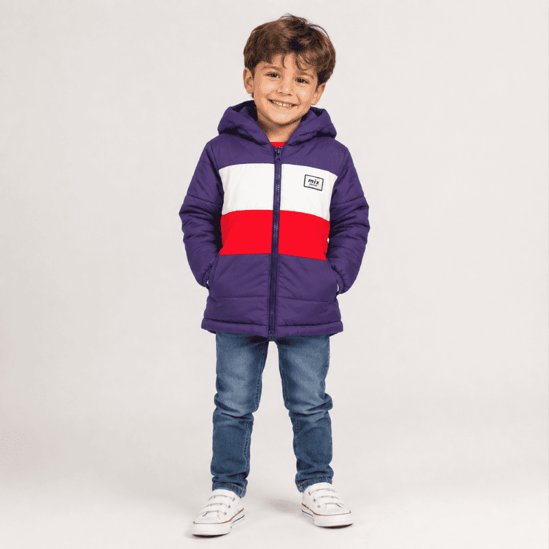 Parka tricolor