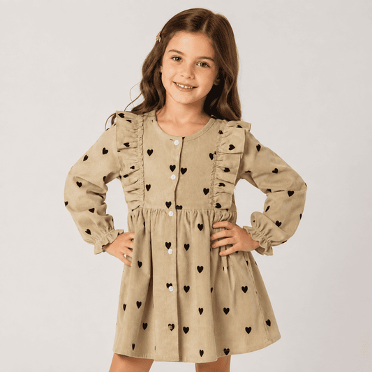Vestido beige