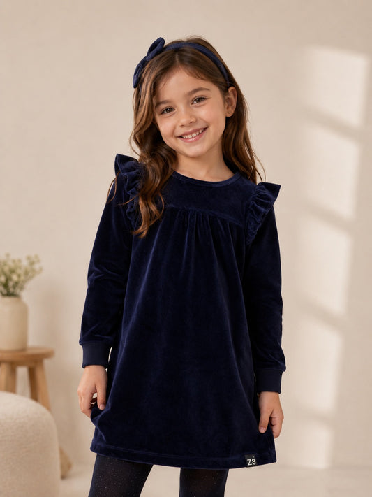 Vestido mangas largas